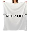 KEEP OFF Quotation Throw Blanket For Sofa Thin Bed linens Thermal Multi-Purpose Blankets