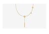 Korean 18K Gold Plated Titanium Love Pendant Necklace for Women - P025