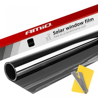 Window Tinting Film Black 0.75X3M 30% Amio-01655