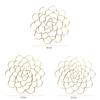 Floral Grid Organizer Reusable Flower Frog Wire Arranger Foldable Metal Wire Flower Arrangement Holder for Home & Flower Shop