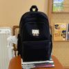 School bag Japanese simple ins cute large capacity school bag girl versatile backpack high value light casual simple bag