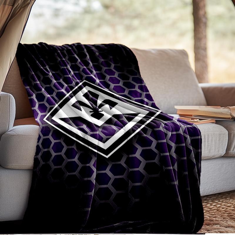Fiorentina Football Club  Blanket Lightweight Ideal Bedding Blanket Perfect for Travel, Camping, Living Rooms, Offices, Sofas, Fan Christmas gift