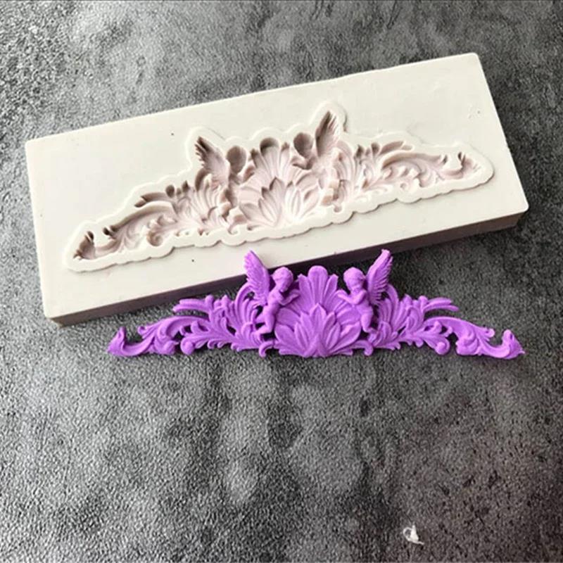 Gorąca sprzedaż Praktyczne formy Europejski styl Forma do czekolady Narzędzia do dekoracji ciast Silikon