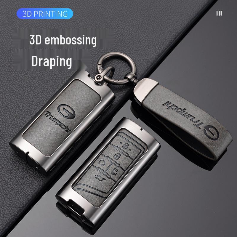 Metall-Schlüsselanhänger Kompatibel mit Trumpchi GS4, GS3, GS5, GA6, GA3, GA4