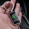 ATSS5 Металеві Автомобільні Логотипи Брелоки Кільця Брелок Для Octavia Kodiaq Fabia Superb Karoq Yeti Rapid Mk3 Автомобільні Брелоки Аксесуари