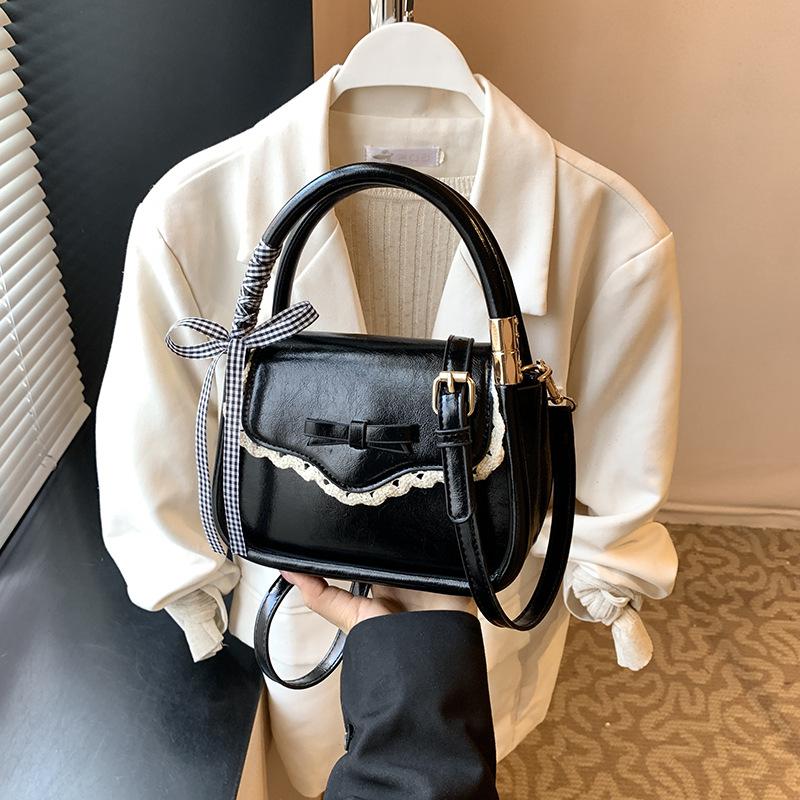 

Exquisite small bag women s new fashion versatile messenger bag summer handbag small bag чёрный