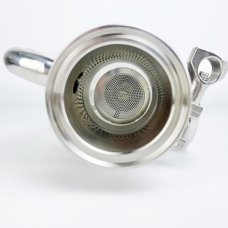 2"(51mm)FlangeOD64mm Soxhlet Extractor Set With Diopter And Basket,SS304 Rectification Accessories For Distillation