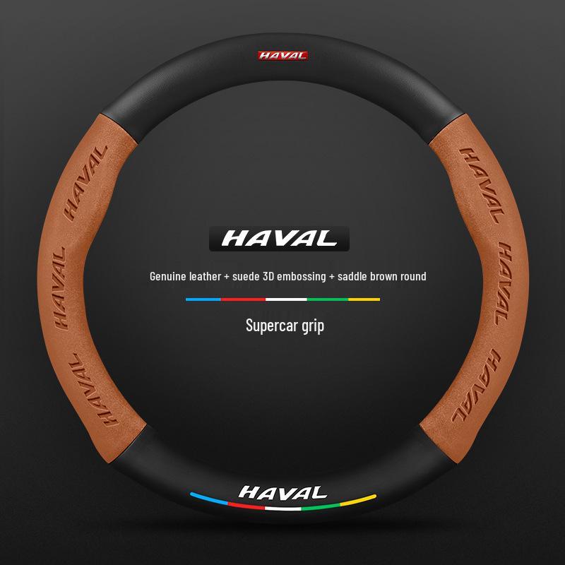 Haval Lenkradbezug für Shenshou H9, Big Dog, H6 National Tide Edition, M6, Chitu, F7X - Wildleder-Finish