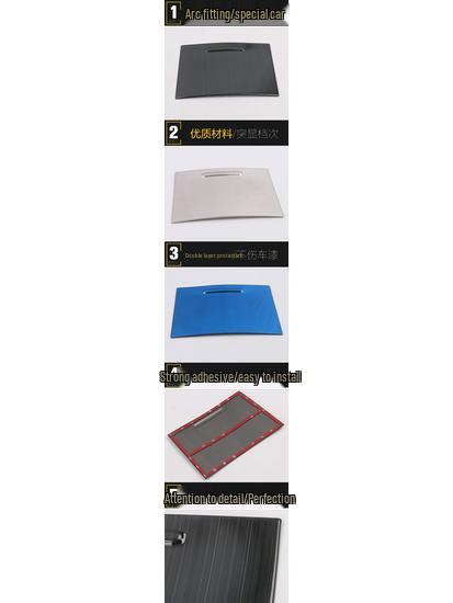 Ruicheng CC 18 Modelle Aschenbecher & Feuerzeug Panel Paillettenaufkleber für Mittelkonsole