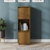 Vidaxl Cabinet, Honey Brown, 38X35X117 Cm, Solid Pine Wood