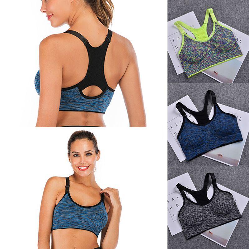 Ultra-light Padded Women's Sports Bra With Adjustable Straps For Yoga And Fitness