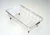 Pearl Metal Resin Dish Drainer Basket with Sliding Sink, Stainless Steel, Simple Ware HW-7332