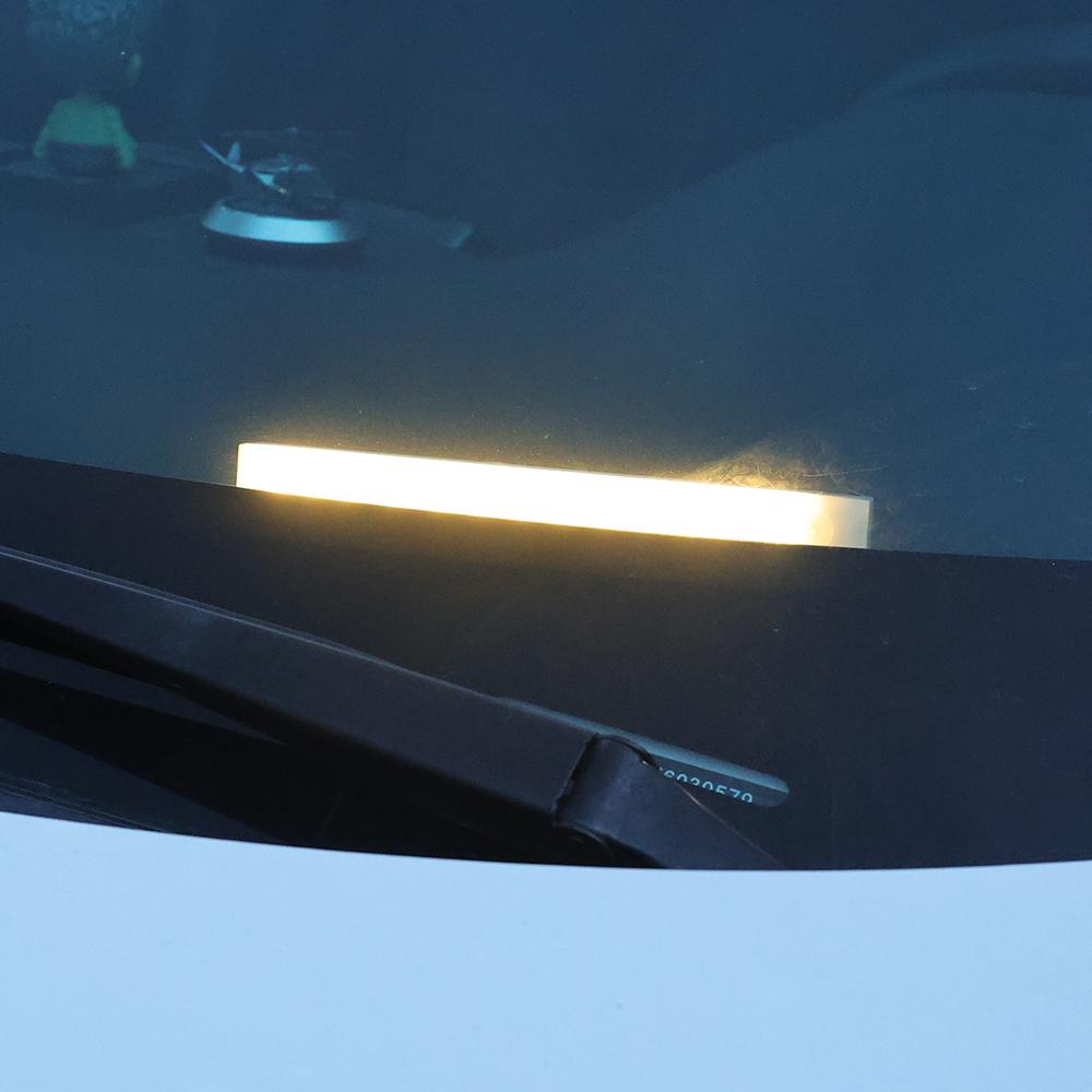 Car Sensor Light For Floor Trunk Hood Magnetic Human Body Sensing Mode Lamp USB Rechargeable Automatic Induction Reading Light
