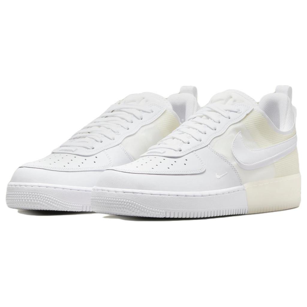New Nike Air Force 1 React Triple White DM0573-100