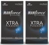Xtra Pleasure Xtra Dotted Climax Delay Condoms Unflavoured 10 Pcs X Pack of 2 Intense Pleasure Latex Fit