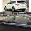 For INFINITI QX56 2010 2011 2012 2013 2014 Car Body Styling Sticker Plastic Window Glass Wind Visor Rain/Sun Guard Vent Parts