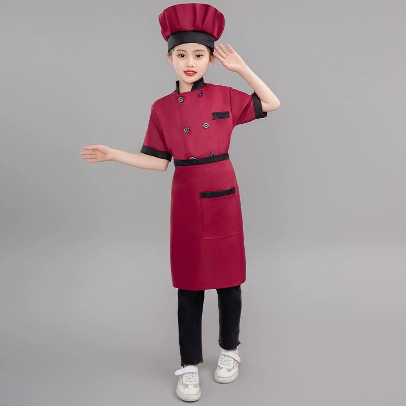 Children's Chef Costumes Children's Costumes Children's Games Professional Costumes Performances Children's Little Chef Costumes