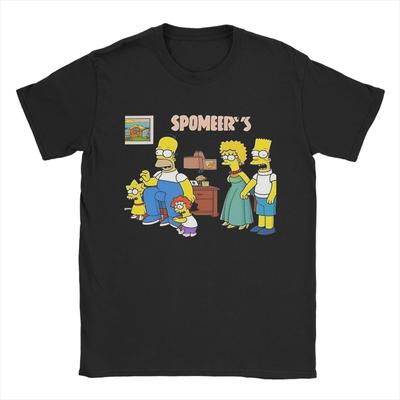Funny The SSimpsons T Shirts for Unisex Women 100 Cotton Novelty TShirts Crew Neck Tees Short Sleeve Clothes 4XL 5XL