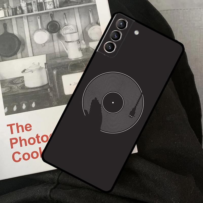 Techno Music Phone Case For Samsung Galaxy S22 S23 S24 Ultra S20 S21 S24 FE S9 S10 Plus Note 10 20 Ultra