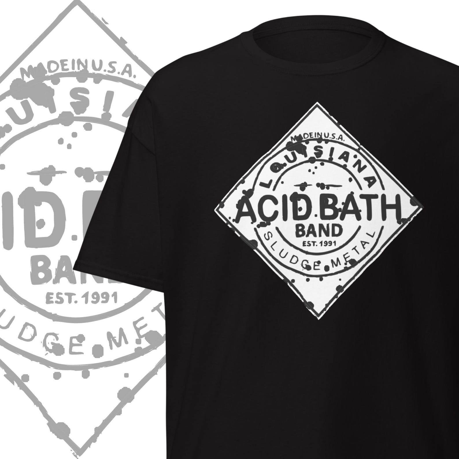 Acid Bath T-Shirt Sludge Metal Band Merch Stoner Rock Gift 4XL