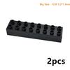 MOC Big Size Bulk Bricks Thick Building Blocks Educational Kid Creative Toys Slope Thin Large Particles Compatible With Duploes