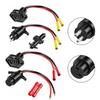 New Practical Receptacle Receptacle - 10AWG - 12V - Male Female Connector - Plug Receptacle Kit - Trolling Motor
