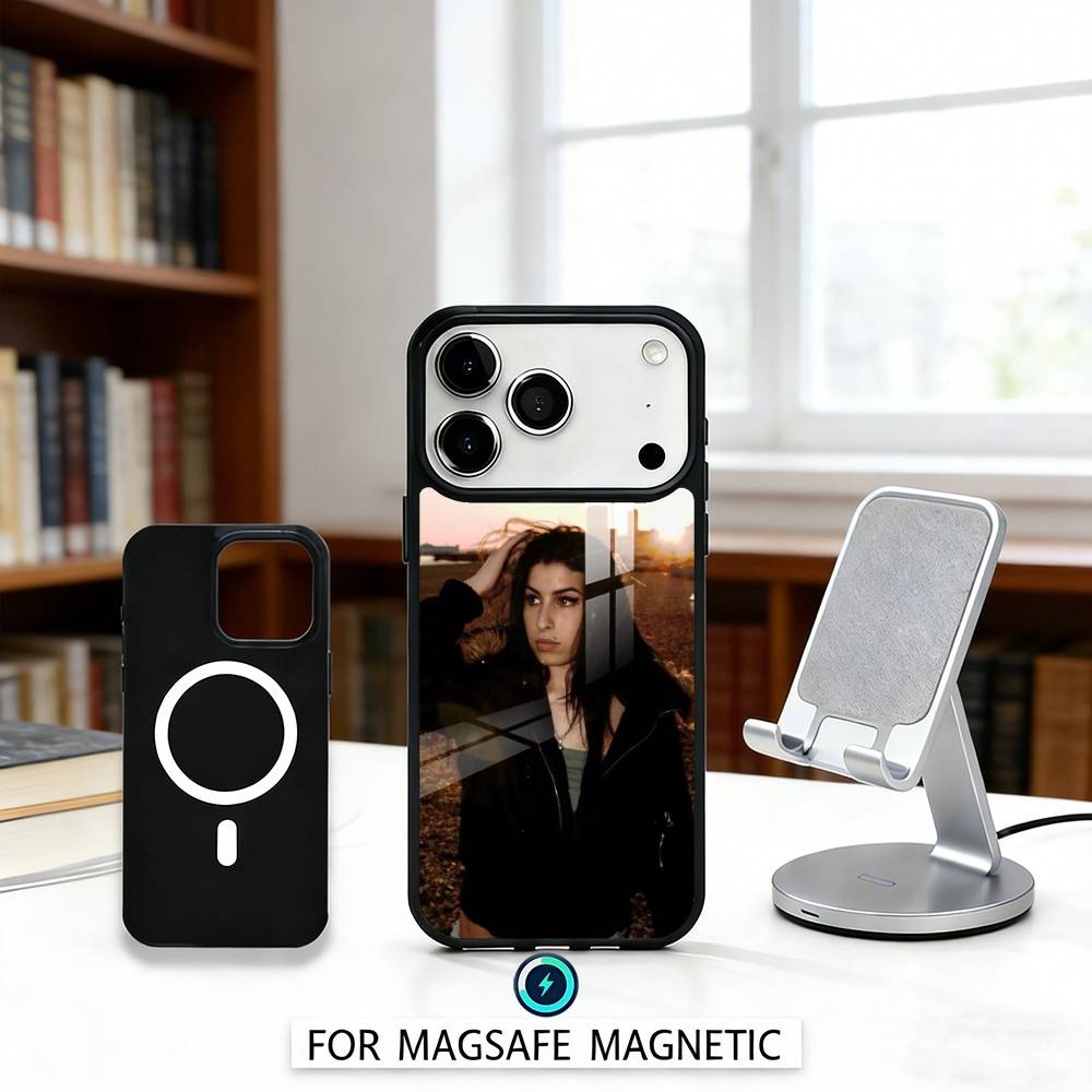 Legardary Singer A-Amy W-Winehouse Phone Case For iPhone17,16,15,14,13,12,Pro,Max,Magnetic For Magsafe Wireless Charging