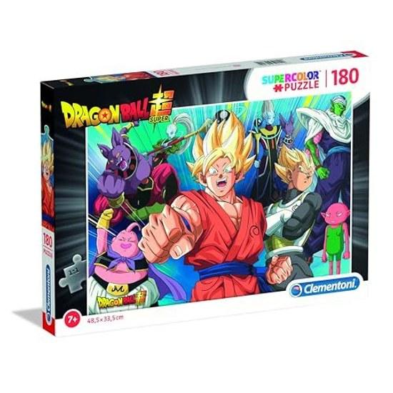Clementoni - 29755 Childrens Super Color Puzzle Dragon Ball 180 Pieces