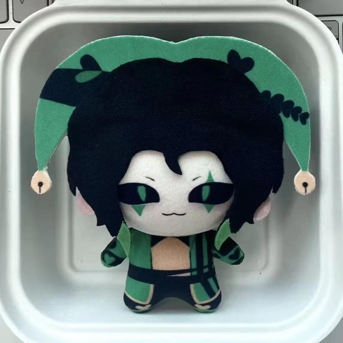 Neu 10cm Der Freak Zirkus Freaks Harlekin & Pierrot Plüschtiere Anime Plüschpuppe Weihnachtsgeschenke in stock