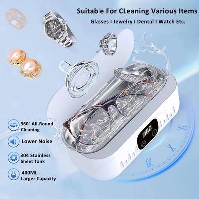 Ultrasonic Glasses Cleaning Ultrasound Jewelry Cleaner Machine High Frequency Ultrasonic Cleaning Bath For Jewelry Washing