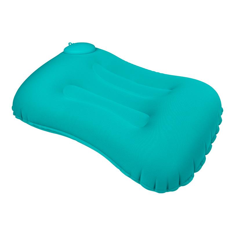 Automatyczna nadmuchiwana poduszka podróżna w kształcie litery U - Przenośna poduszka zapewniająca komfort w samolocie i na zewnątrz