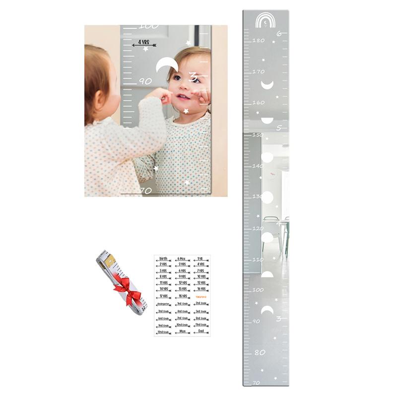 Puzzle Mirror Growth Chart Mirror Growth Chart For Wall Growth Chart Mirror For Wall Growth Chart Mirror For Kids - Height