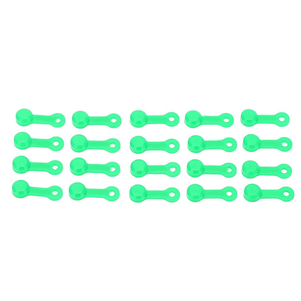 Risk 20pcs Zark Fitting Cap Fitting Brake Bleeder Screw Dustproof Cover for Car