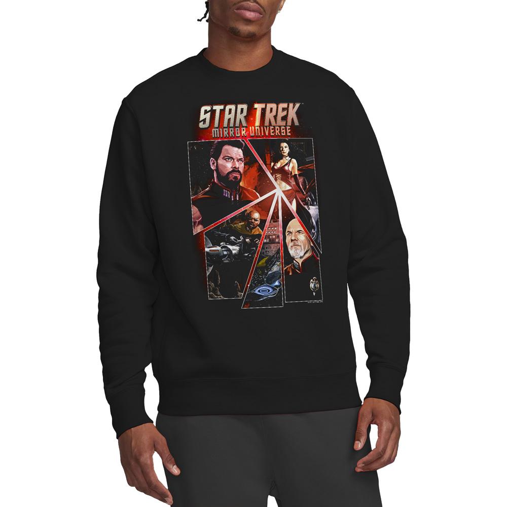 Star Trek Unisex Adult Panels Sweatshirt