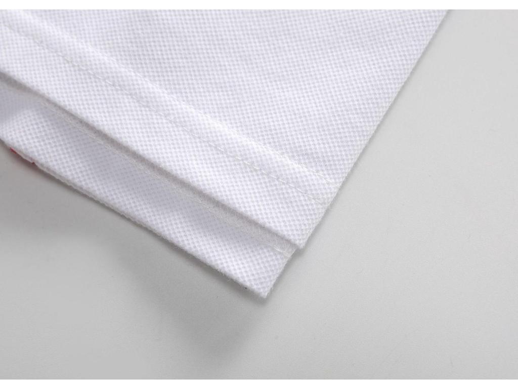 Men's Retro Letter Embroidered Cotton Polo Shirt - Color Block, Short Sleeve, European Size, Casual Sports Fashion
