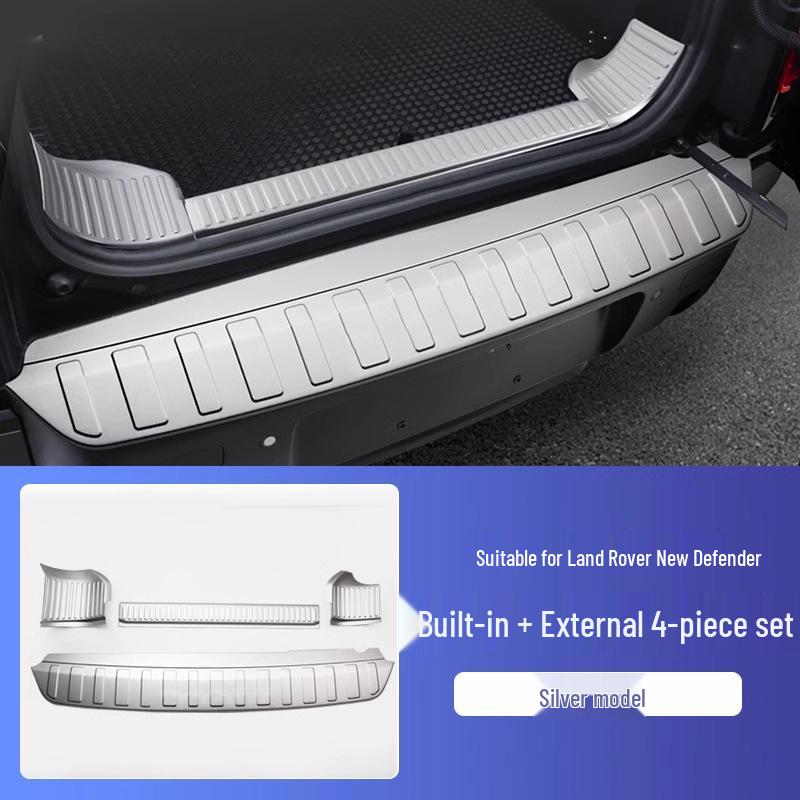 Rear Bumper Trunk Protection Plate for Land Rover Defender (20-25)