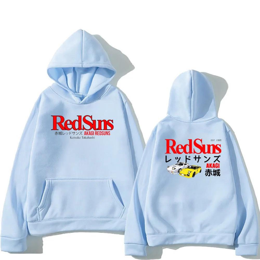 Initial D Streetwear Hoodies Japanese Car Sportcar Novelty Sweatshirt for Women Long Sleeve Clothes New Arrival Pullover