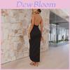 Elegant Sleeveless High Waist Polyester Bodycon Dress For Spring Summer Womens Fashion
