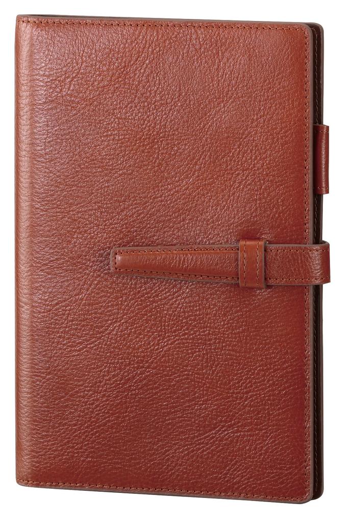 Raymay Fujii Da Vinci System Genuine Bible DB65C Organizer, Leather, Size, B6, Brown,