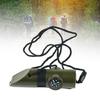 Hiking, Hunting, Fishing Sports Whistles, Safety Emergency Whistle with Lanyard