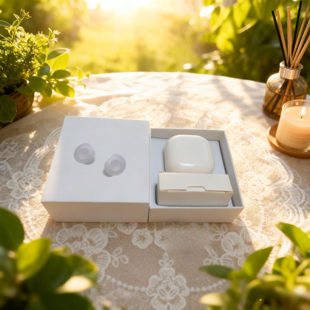 JYL TS True Wireless Earbuds R400 Stylish Design Wireless Charging Stable Connection Comfortable