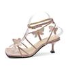 OMG! So Beautiful~ Fairy Butterfly Sandals! Beautiful, High Heels, Fashionable Fairy Style with Skirt Sandals