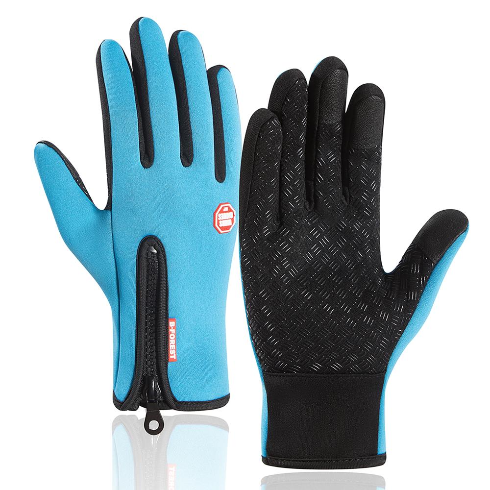 Bike Full Finger Gloves Winter Warm Men and Women Motorcycle Gloves Mountain Bike Gloves Bike Equipment