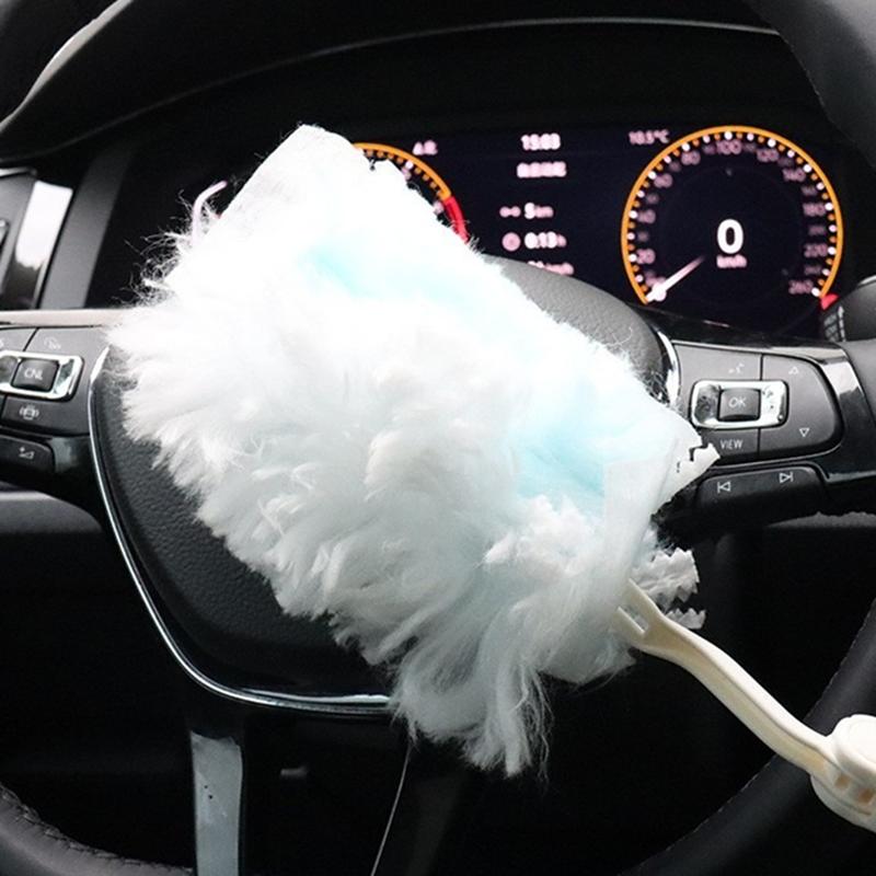 Disposable Duster Refills Handle Replacement Heads Duster Cloths Effortless Dust Removal for Furniture Car Surface Clean Tool