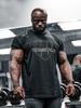 HOSSTILE Locker Fitness Training Gym Freizeit T-Shirt Herren und Damen Luxusmarke Oberteil