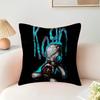 Korn Rock Band Music Cushion Cover Pillowcase Upholstery Sofa Throw Pillow Home Decor Pillowcas