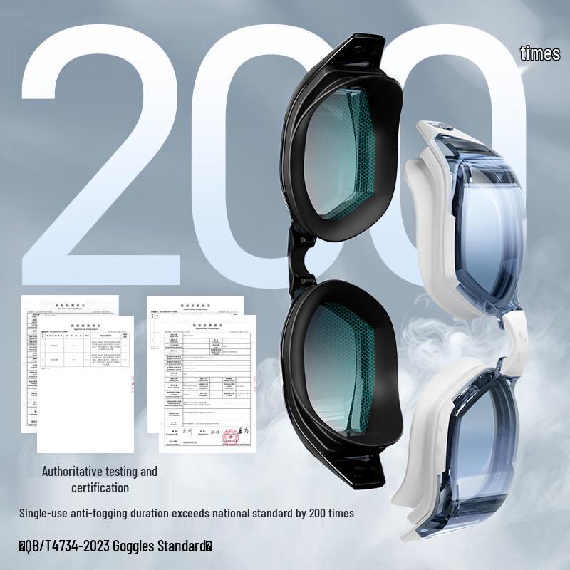 Li-Ning Pro Anti-Fog & Racing Swimming Goggles