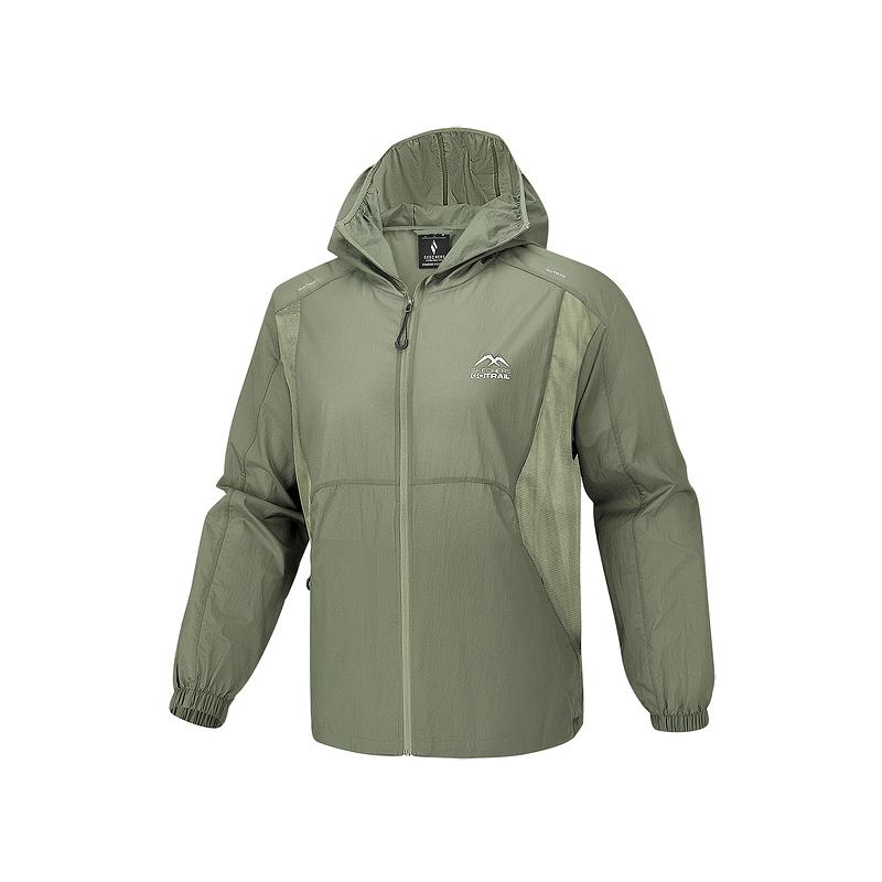 Skechers Long Sleeve Hooded Breathable Jacket Men jackets P226M067-02MK S
