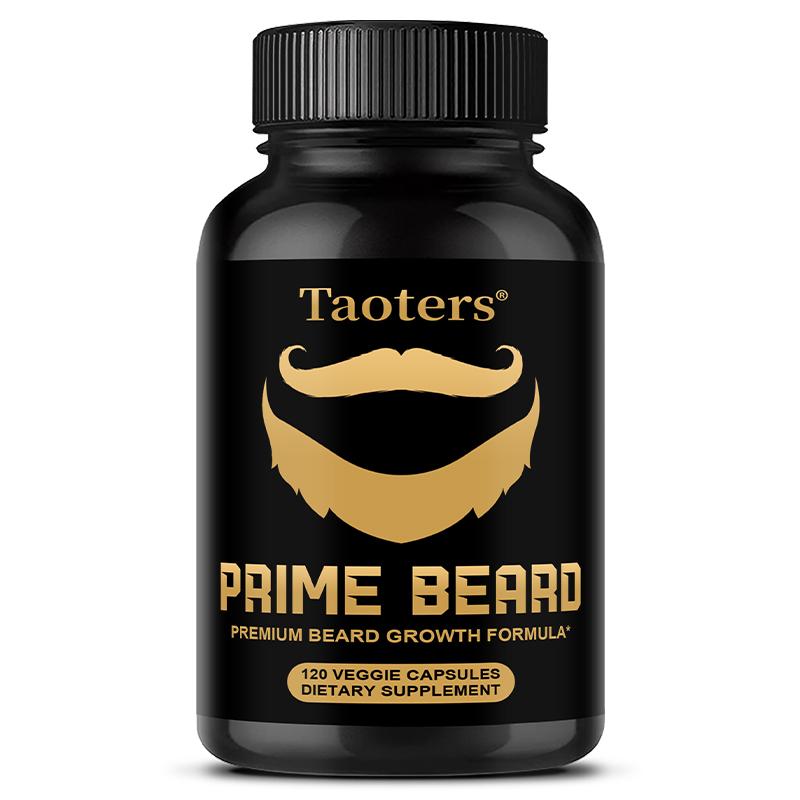 Men s Beard Growth Vitamin Supplement 120 Capsules 120 capsules