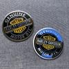 Skull Car Sticker Motorcycle Fuel Tank Cap Decoration Sticker Stylishrestoration Metal Tail Sticker Aluminum Sticker